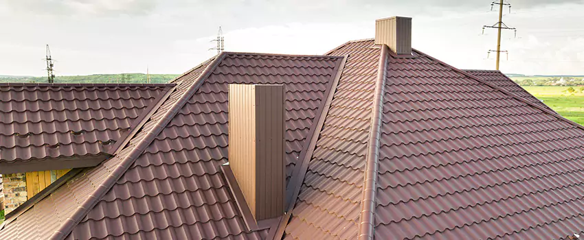 Residential Chimney Flashing Restoration in Warwick, RI