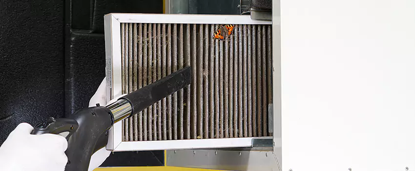 Clogged Air Duct Cleaning Process in Warwick, RI