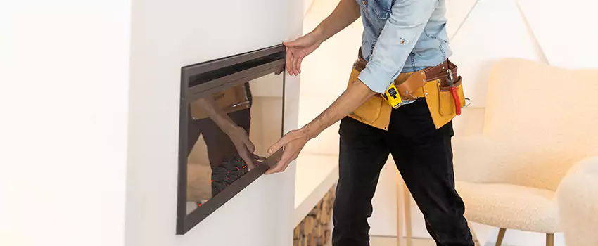 Metal Fireplace Installation in Warwick, Rhode Island