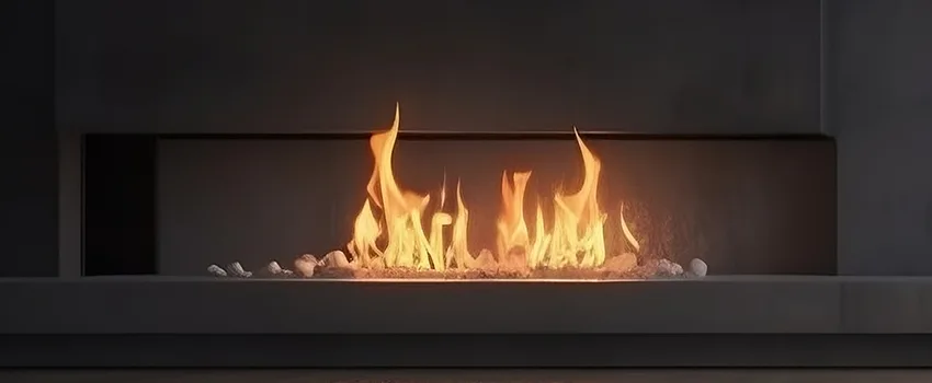 B-Vent Gas Fireplace Installation in Warwick, RI