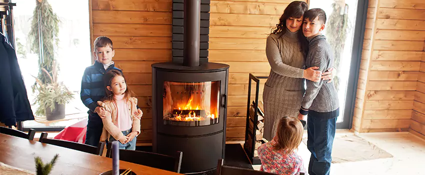 Morso Cast Iron Fireplace Insert Installation in Warwick, Rhode Island