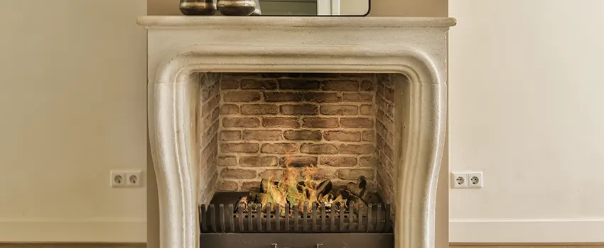 Vintage-style Fireplace Redesign in Warwick, Rhode Island