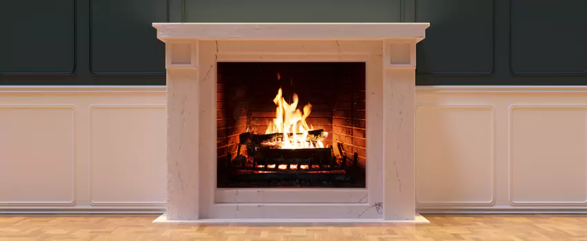 Open Flame Wood-Burning Fireplace Installation Services in Warwick, Rhode Island