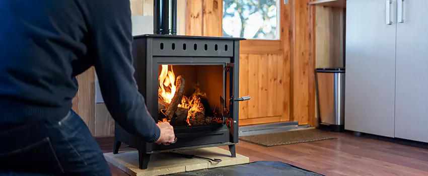 Open Hearth Wood Fireplace Installation in Warwick, RI