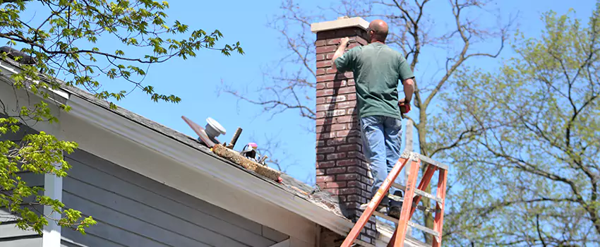 Vinyl and PVC Chimney Flashing Installation in Warwick, RI
