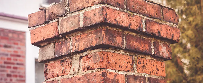 Cracked Chimney Bricks Repair Cost in Warwick, Rhode Island